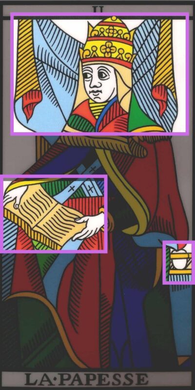 La suma sacerdotisa tarot marsella