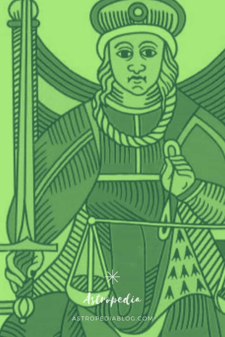 la justicia tarot