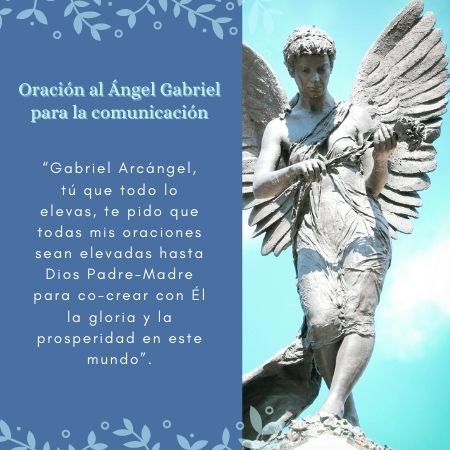 Oración al arcángel gabriel e imagen