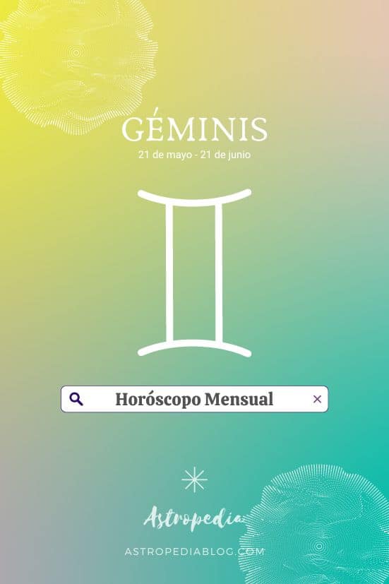 Géminis Horoscopo Mensual