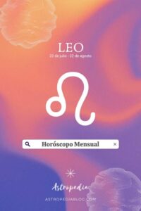 Leo Horoscopo Mensual