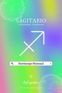 Sagitario Horoscopo Mensual